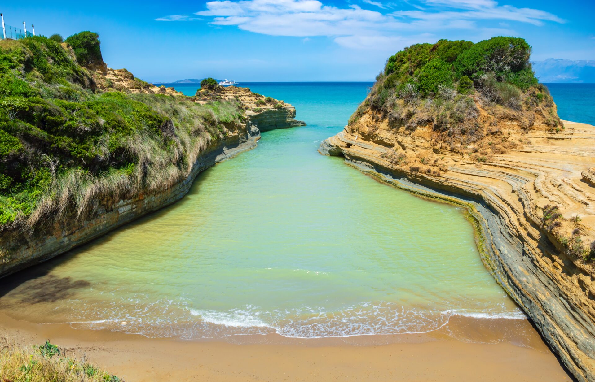 Canal d’Amour, Sidari Sandstone rock formations at Canal d'Amour, Sidari, Corfu